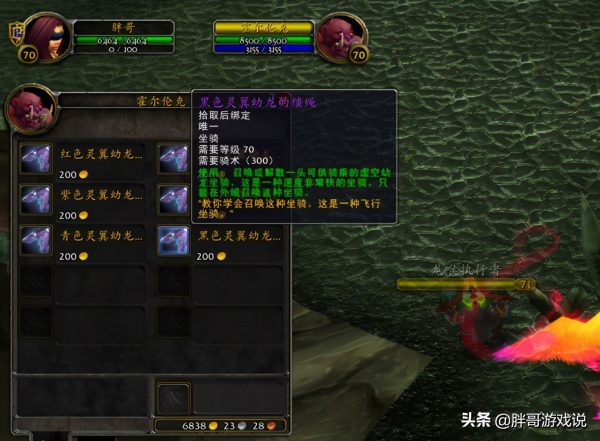 魔兽世界浴火角鹰兽怎么获得（浴火角鹰兽最快流程）-6