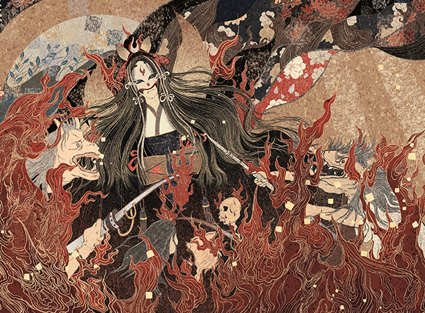 阴阳师玉藻前御魂搭配图（烬天玉藻前御魂搭配图）-1
