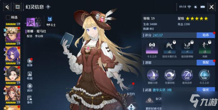 诺亚之心开服版本角色强度榜