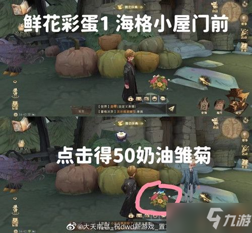 哈利波特魔法觉醒6个鲜花彩蛋位置触发教程 鲜花彩蛋在哪里