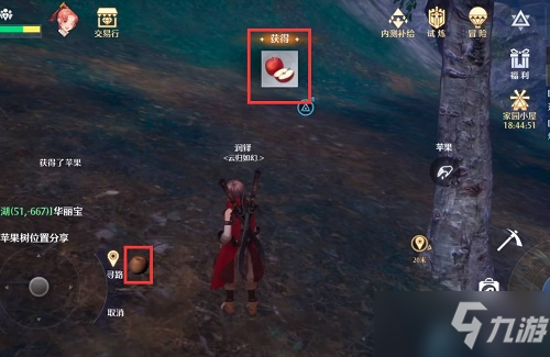 诺亚之心苹果树位置图文教程