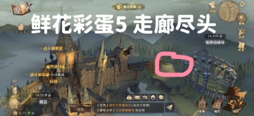 哈利波特魔法觉醒6处鲜花彩蛋在哪里