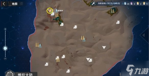 幻塔流沙带风景点大全 流沙带风景点位置