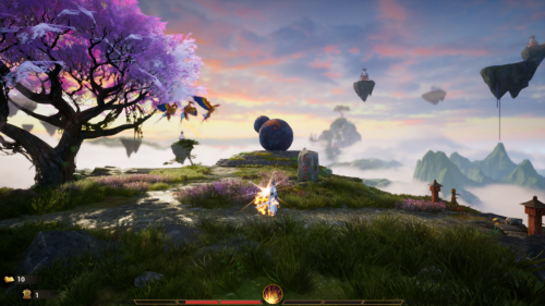 经典回归,横版仙侠射击山海皆可平登陆Steam平台