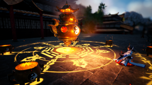 经典回归,横版仙侠射击山海皆可平登陆Steam平台