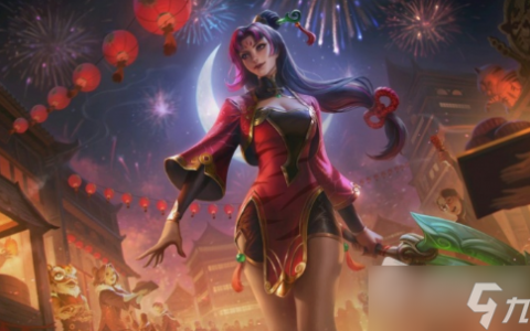 英雄联盟皎月虎年限定原画展示