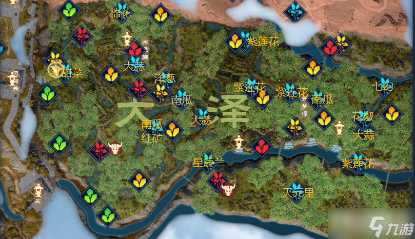 太荒初境材料地图分布位置大全