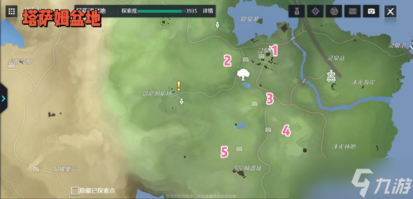 诺亚之心雷鸣秘境风景点在哪里 雷鸣秘境风景点在哪