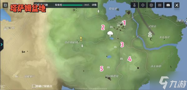 诺亚之心雷鸣秘境全风景点收集介绍 雷鸣秘境风景点位置汇总