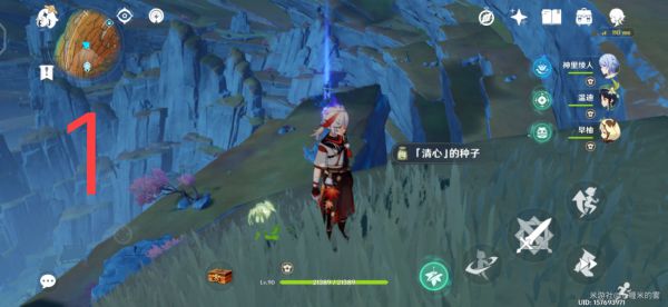 原神层岩巨渊地区清心采集路线