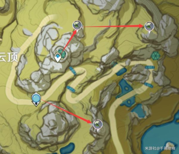 原神2.6版清心快速收集线路