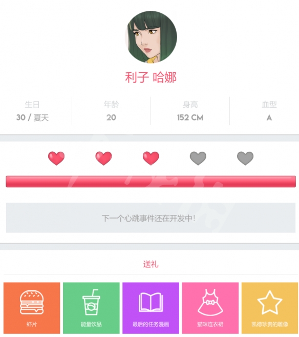 快捷情X酒店的故事角色礼物送什么？全角色礼物介绍