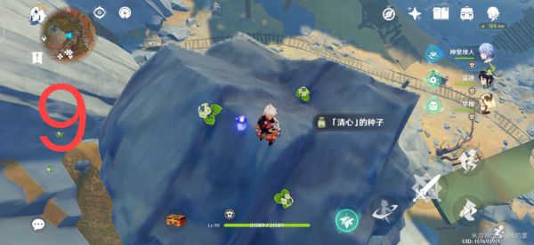 原神层岩巨渊地区清心采集路线