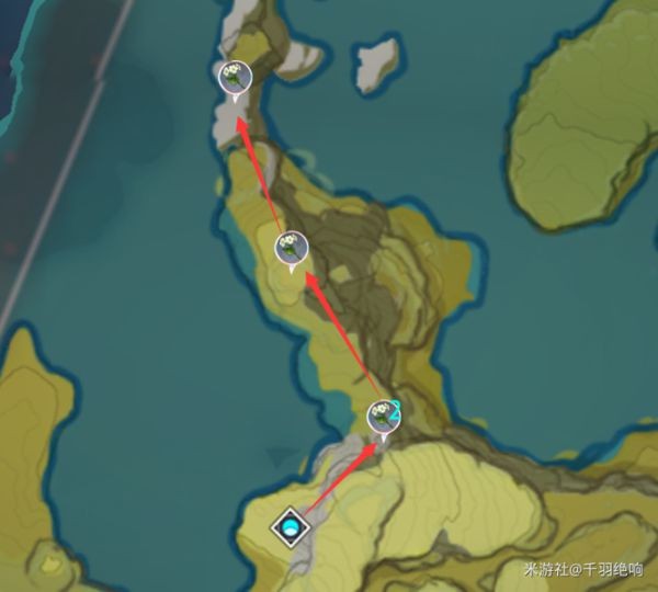 原神2.6版清心快速收集线路