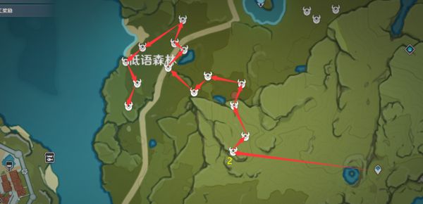 原神蜥蜴尾巴高效拾取路线整理