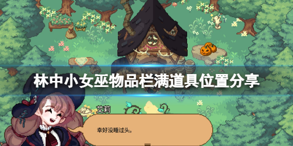 林中小女巫物品栏满后道具丢失怎么办？物品栏满道具位置分享