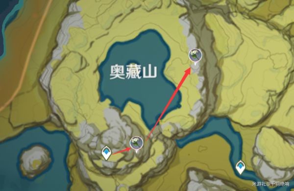 原神2.6版清心快速收集线路