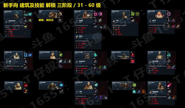 V Rising（吸血鬼崛起）4阶段对应建筑及技能获取方法