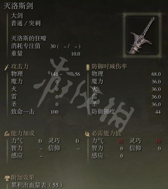 艾尔登法环灭洛斯剑在哪拿？灭洛斯剑效果及位置介绍