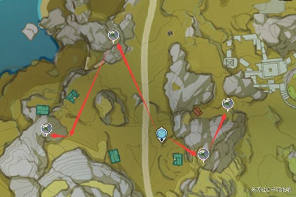 原神2.6版清心快速收集线路