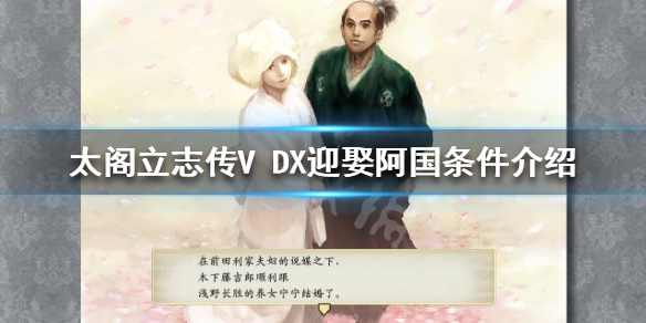 太阁立志传V DX怎么和阿国结婚？迎娶阿国条件介绍