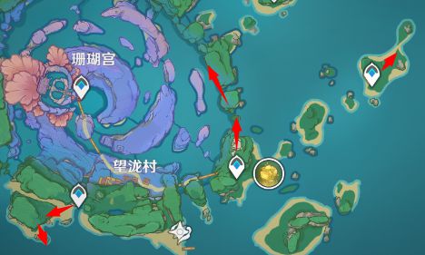 原神2.6版圣遗物狗粮收集点位分享