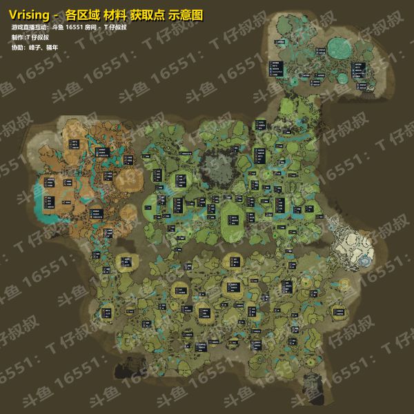 V Rising（吸血鬼崛起）4阶段对应建筑及技能获取方法