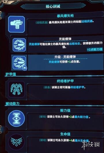 战锤40K混沌之门恶魔猎人执法官定位及技能分享 执法官怎么玩？