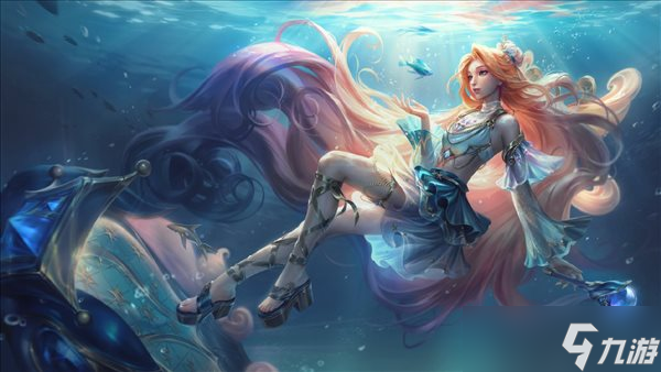 《LOL》海之歌皮肤游戏建模展示 战场BOSS虚空女皇