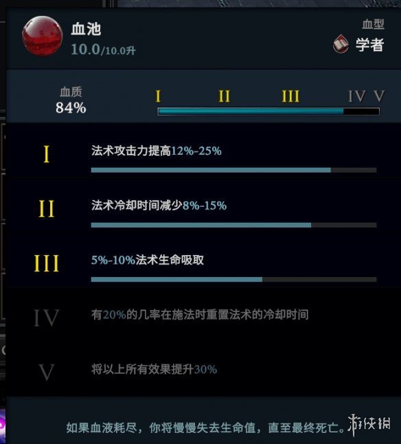 吸血鬼崛起vrising血型有什么用？V Rising血型效果一览
