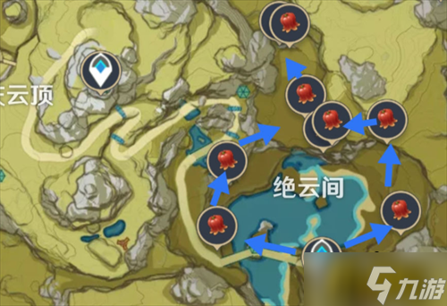 原神绝云椒椒在哪里采集 绝云椒椒采集路线分享