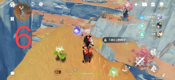 原神层岩巨渊地区清心采集路线