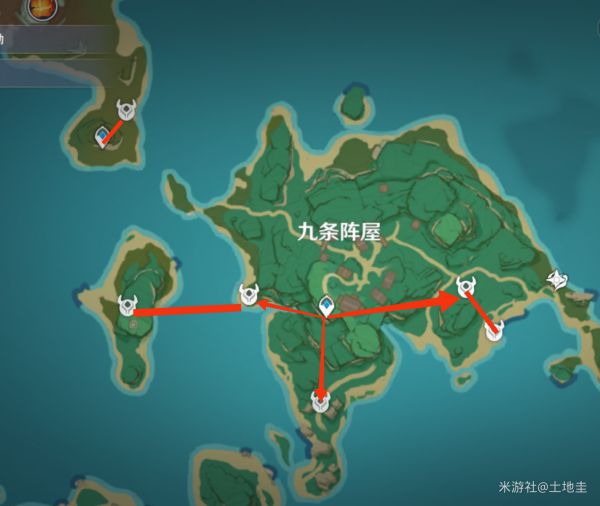 原神2.6版刷刀镡路线分享