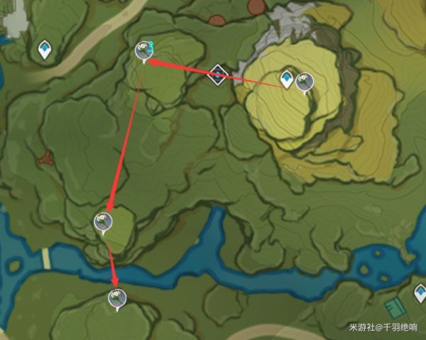 原神2.6版清心快速收集线路