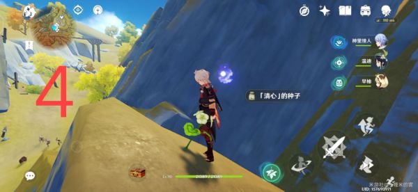 原神层岩巨渊地区清心采集路线