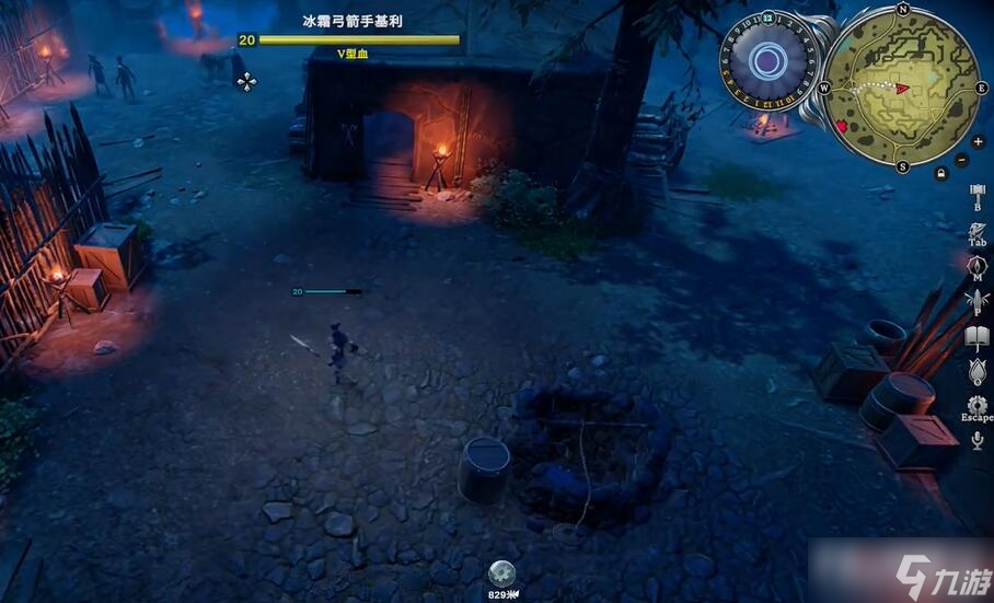 《V Rising》冰霜弓箭手基利在哪