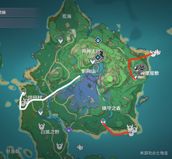 原神2.6版刷刀镡路线分享