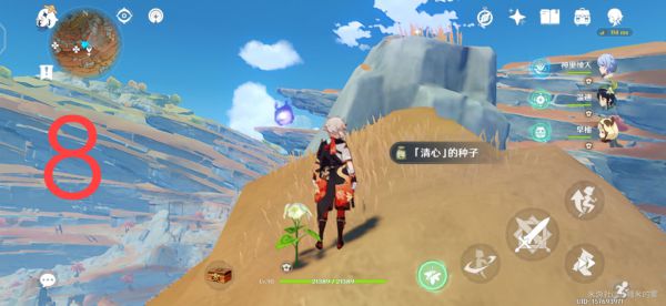 原神层岩巨渊地区清心采集路线