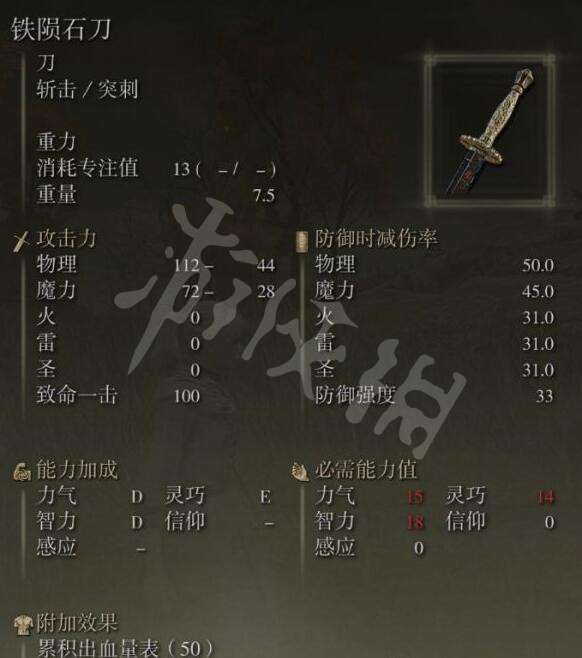 艾尔登法环铁陨石刀和名月刀隐获取路线 铁陨石刀怎么拿？