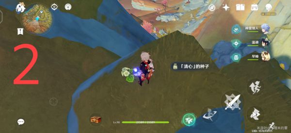 原神层岩巨渊地区清心采集路线