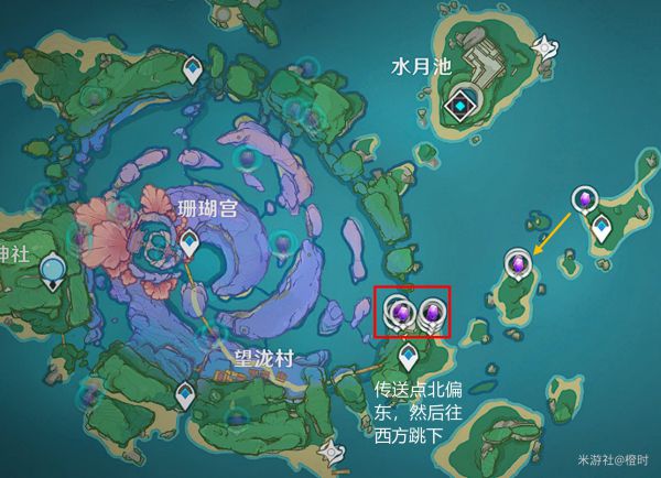 原神2.6版高效刷紫晶路线分享