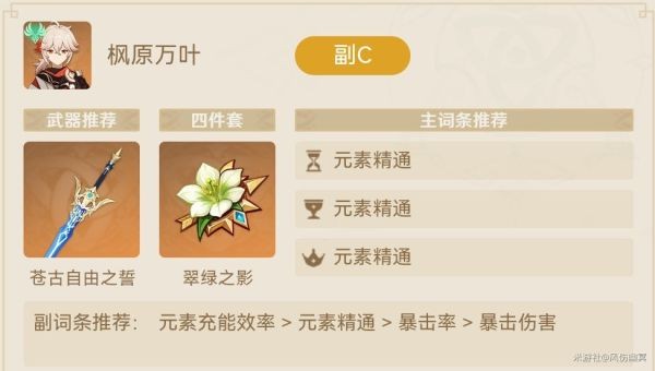 原神神里绫华纯冰伤普攻队推荐