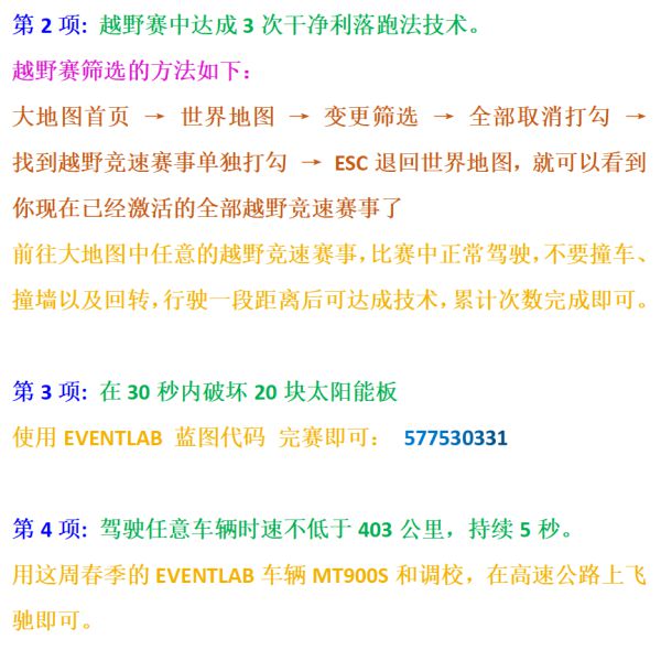 极限竞速地平线5S7春季赛车辆调校推荐