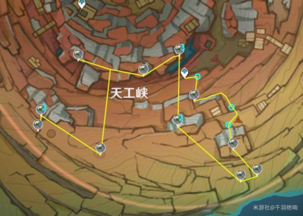 原神2.6版清心快速收集线路