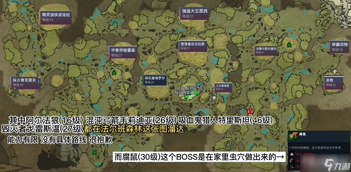 《V Rising》法尔班森林BOSS位置在哪