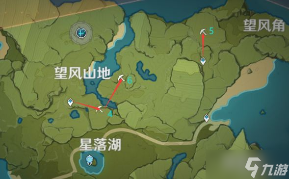 原神白铁矿位置分布图汇总 白铁矿快速收集路线图分享