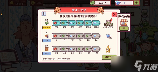 可口的披萨地球日主题是永久的吗