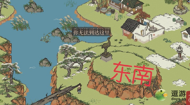 江南百景图铜鹤雕像转动攻略