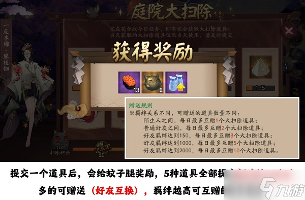 阴阳师庭院大扫除活动攻略