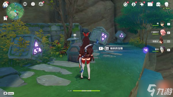 原神稻妻鸣神岛雷立方解谜大全